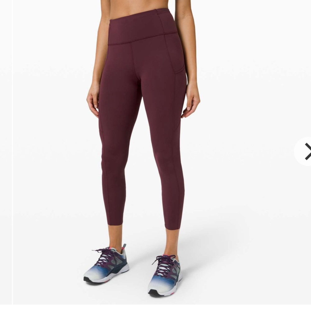 Lululemon fast free tight 25in new with tag size 6